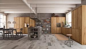 cucina moderna in legno